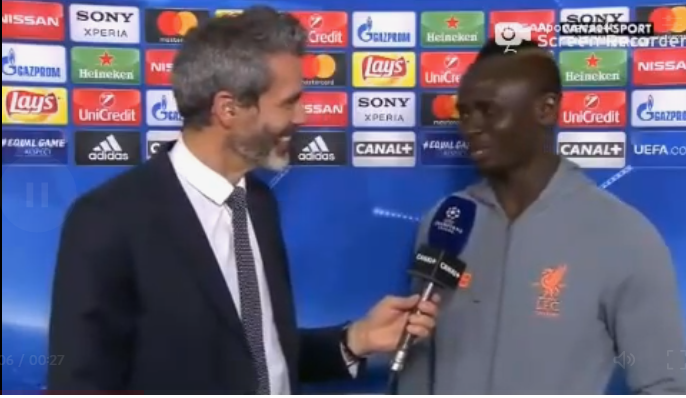 Vidéo – Sadio Mané: « battre le real Madrid pour être … »