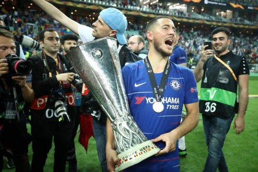 Eden Hazard couronné le titre de joueur de la saison en Europa League